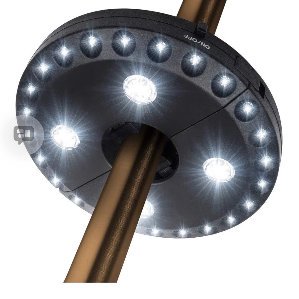 Patio umbrella light